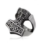 anillo vikingo martillo thor