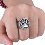 Anillo con Pata de Oso