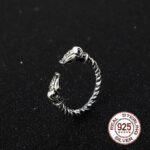 anillo vikingo plata