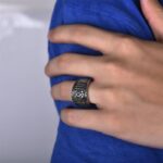 Anillo Vikingo Runas Futhark