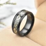 anillo dragon vikingo