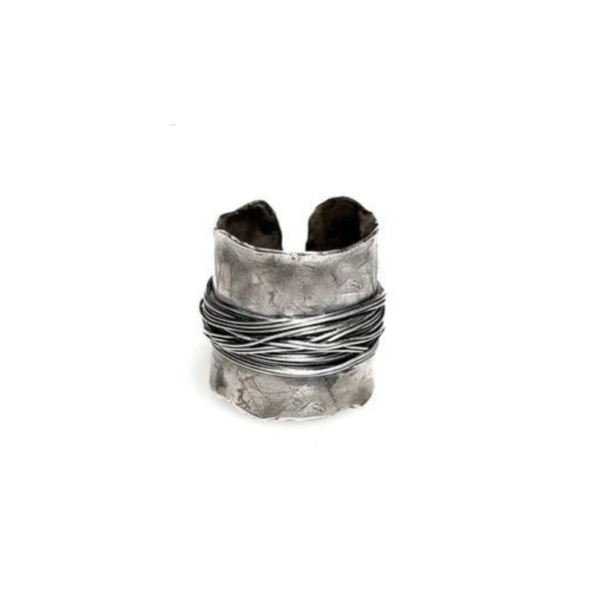 anillo vikingos de plata