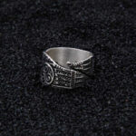 Anillo cuervos Plata
