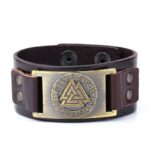 brazalete valknut dorado