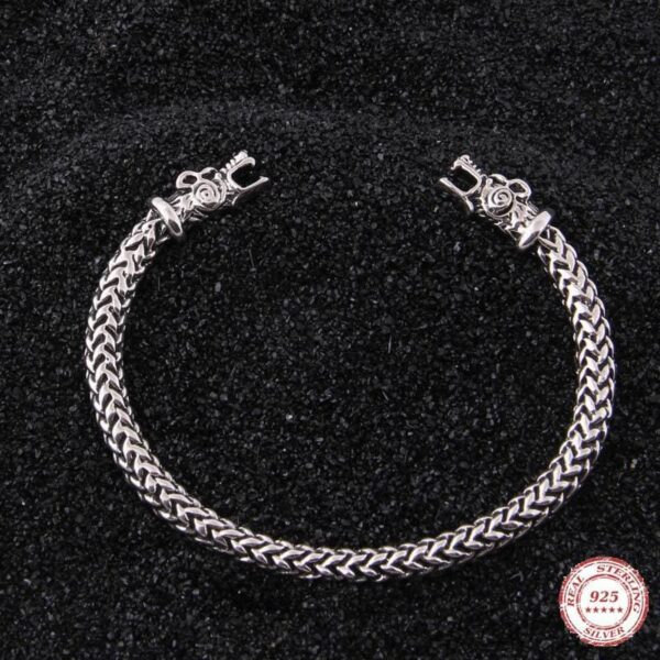 brazalete vikingo plata
