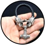 brazalete vikingo lobo