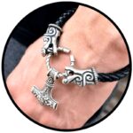 brazalete vikingo dragon