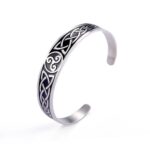 brazalete triskel vikingo de plata