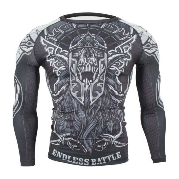camiseta deportiva vikinga