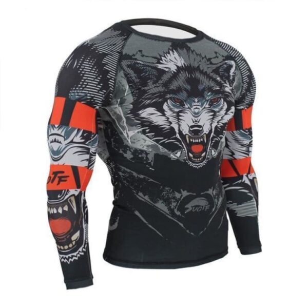 camiseta musculacion lobo