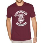 camiseta sons of odin rojo