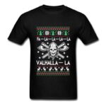 camiseta valhalla navidad