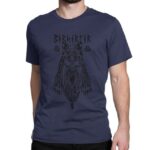 camiseta vikinga berserker azul