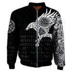 chaqueta cuervo vikingo