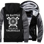 chaqueta vikinga valhalla negro