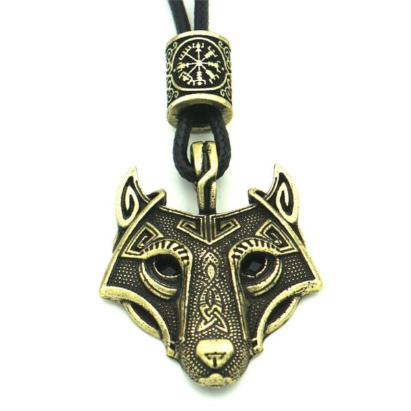 colgante Lobo Antiguo