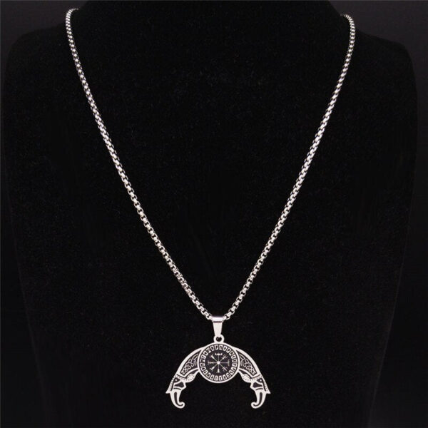 Collar Cuervo Vegvisir