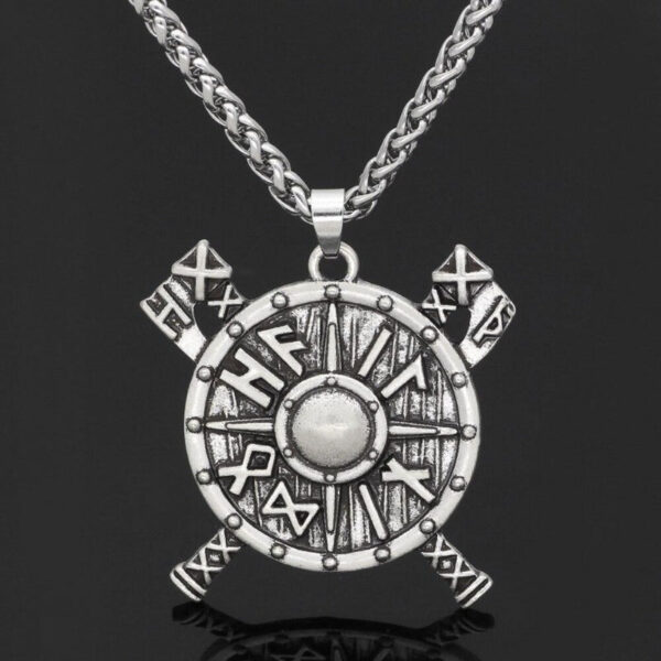 colgante escudo vikingo
