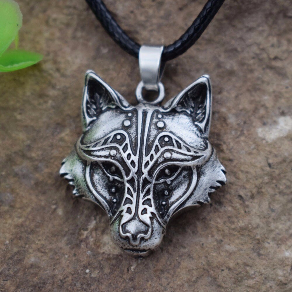 Colgante Lobo Céltico collar lobo celtico