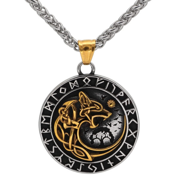 colgante lobo fenrir