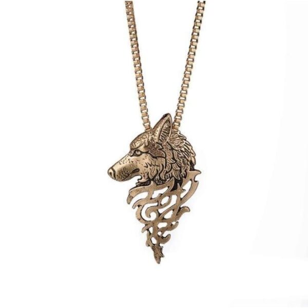 colgante lobo mitologico