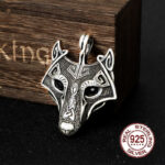 Colgante Lobo Plata