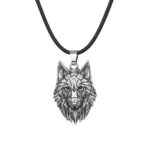 colgante lobo vikingo