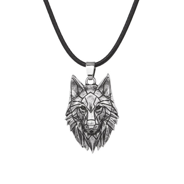colgante lobo vikingo
