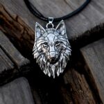 colgante de lobo