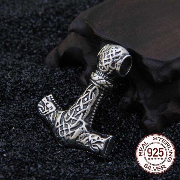 Colgante Martillo de Thor Plata