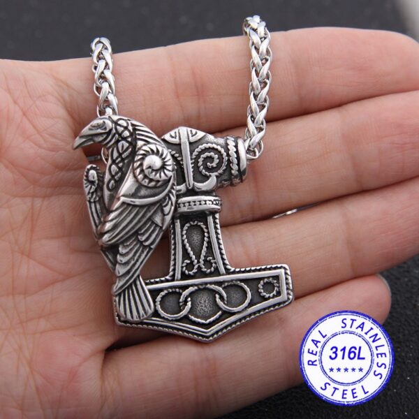 Collar Cuervo Mjolnir