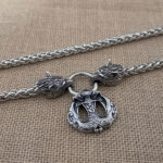 collar vikingo hombre