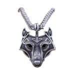 Collar Lobo vikingo