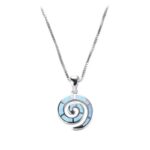 colgante celta espiral