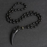 collar cuerno vikingo