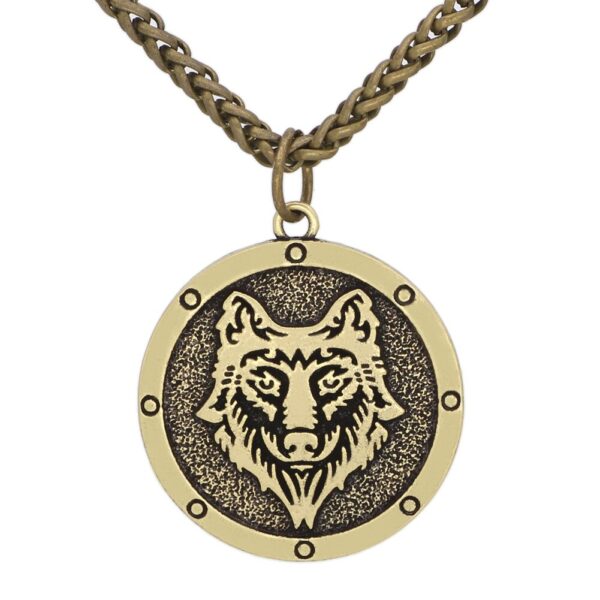 Colgante Escudo Lobo