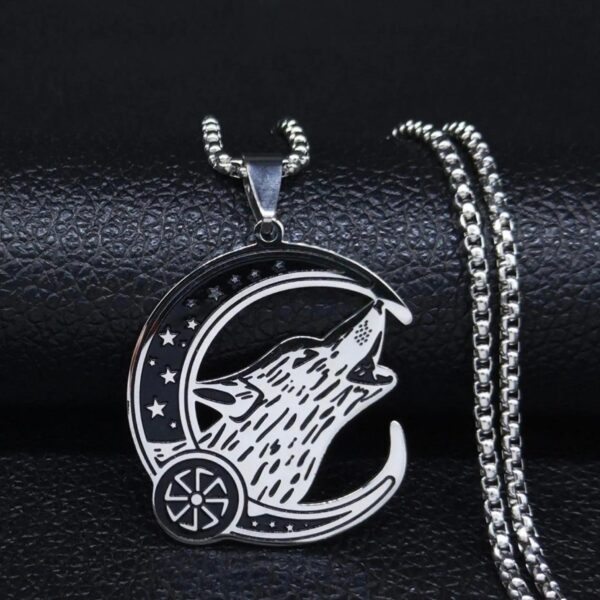 collar hombre lobo