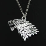 colgante lobo stark