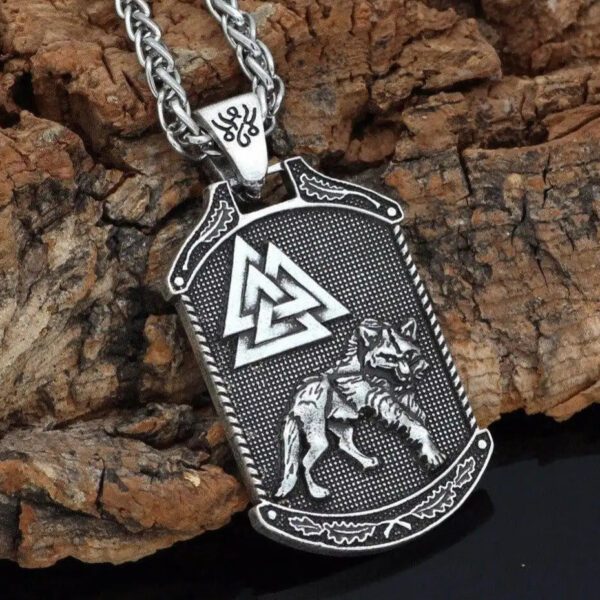 Collar Lobo Valknut