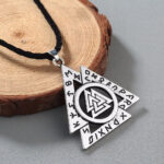 colgante valknut runas