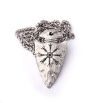 collar vikingo aegishjalmur