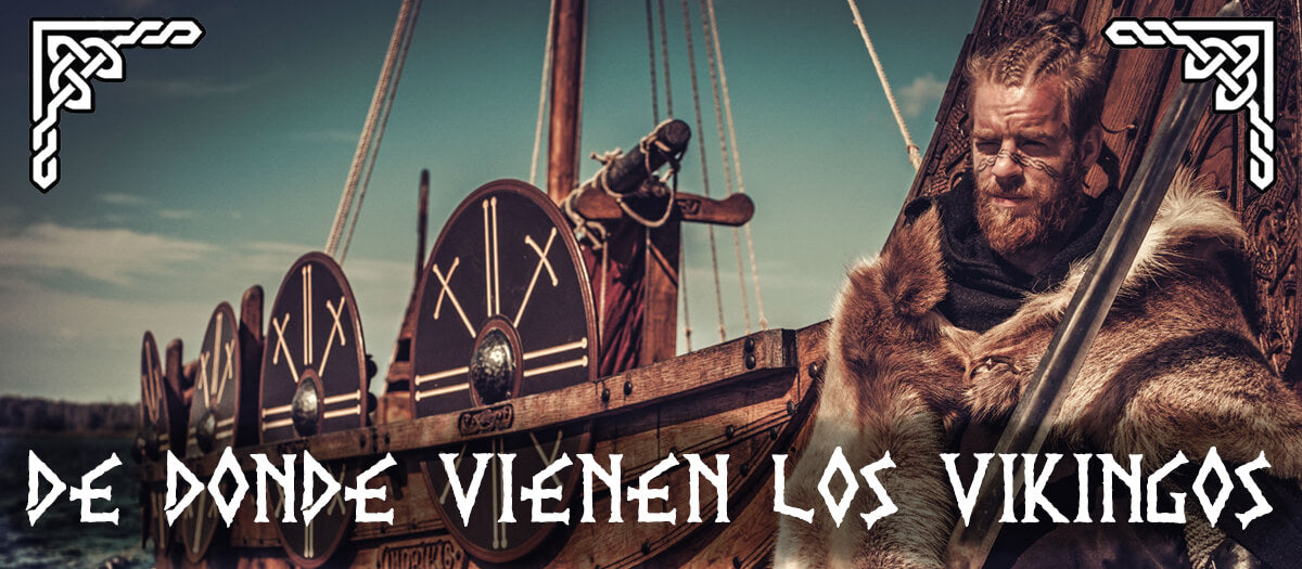de donde vienen los vikingos