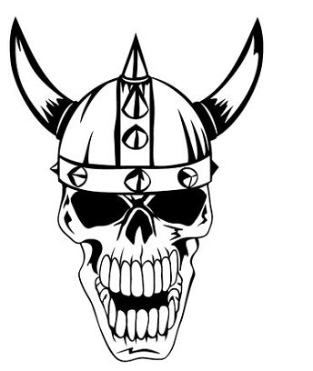 dibujo-calavera-vikinga