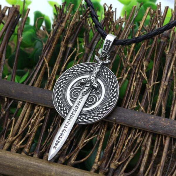 colgante espada vikinga