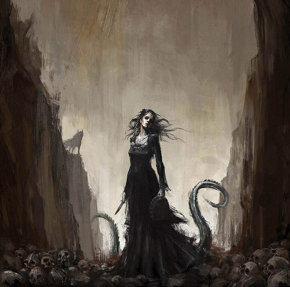 diosa vikinga muerte
