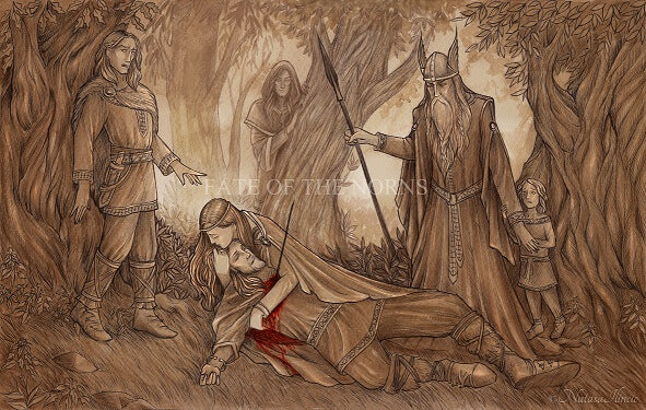 frigg baldr muerte