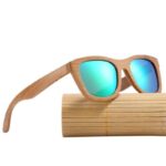 Gafas sol Madera - Bois Foncé - Vert - gafas de madera