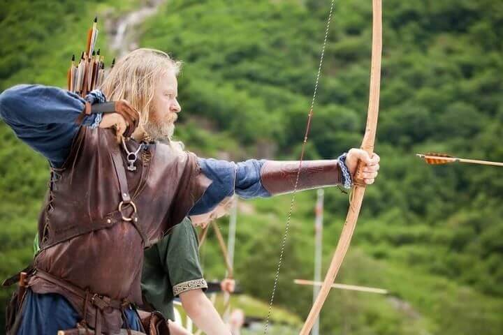 guerrero arco vikingo