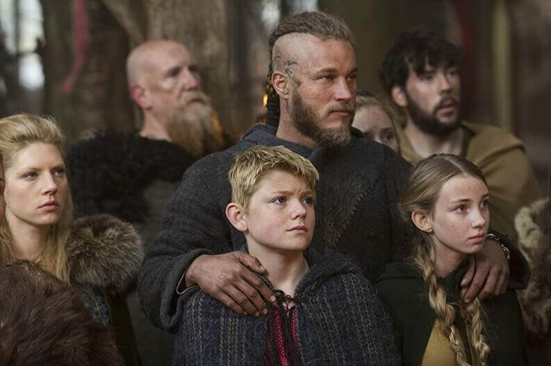 hijos ragnar vikingos