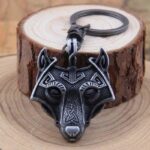 llavero vikingo lobo fenrir